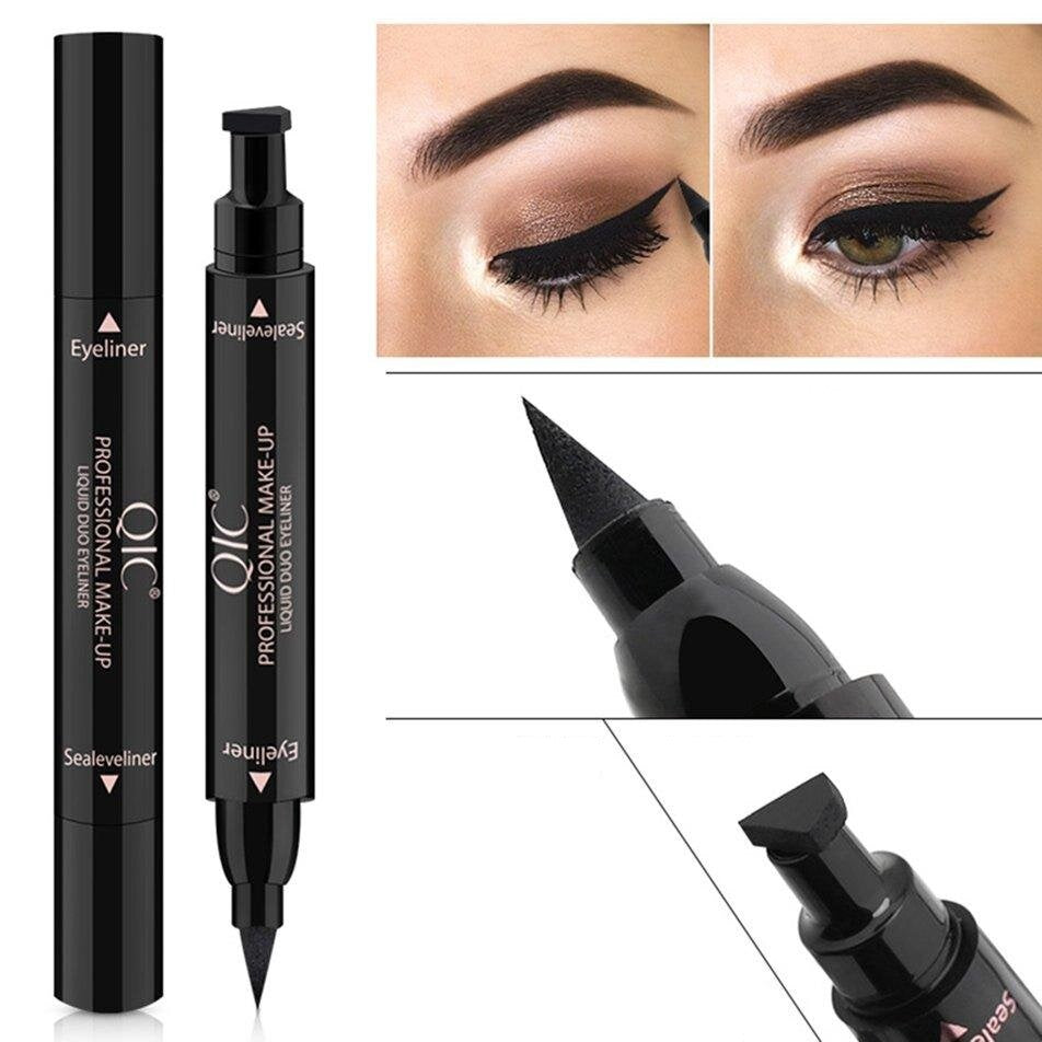 Eyeliner Lichid cu Stampila 2 in 1