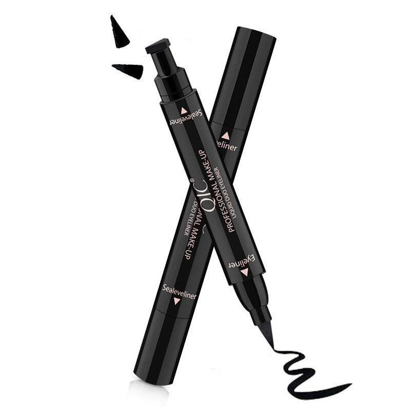 Eyeliner Lichid cu Stampila 2 in 1