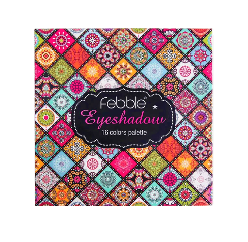 Paleta de farduri FEBBLE 16 Colors Eyeshadow Palette