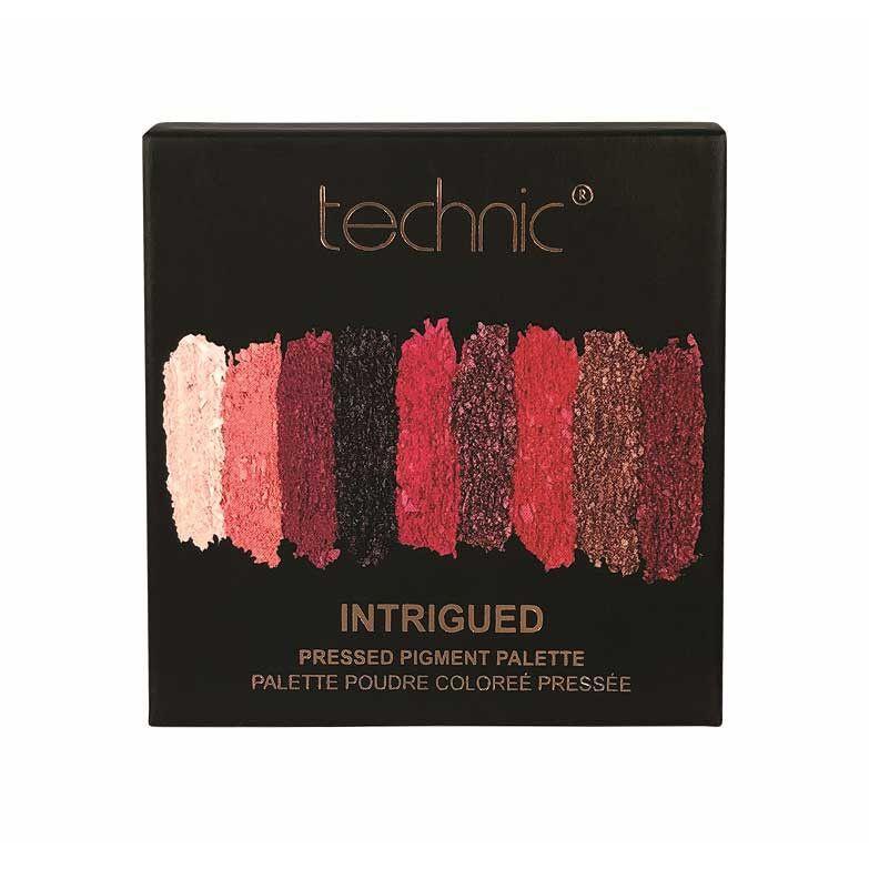 Paleta de farduri TECHNIC Pressed Pigment Palette-Intrigued