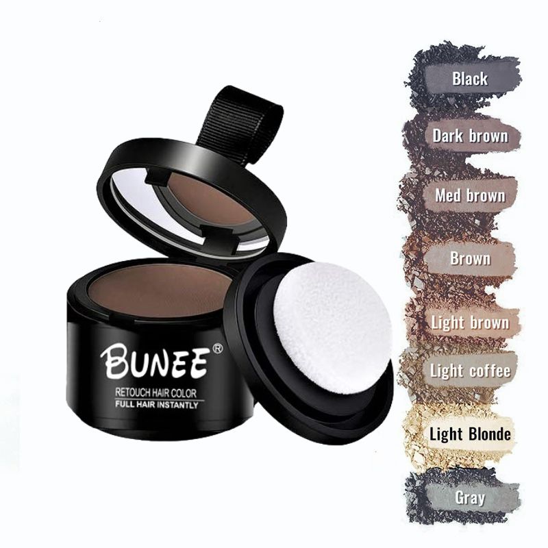 Pudră colorantă corectoare pentru păr rar, Bunee