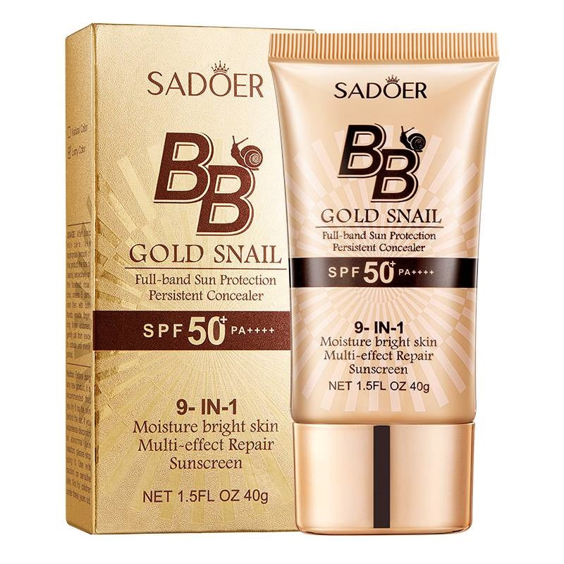 Crema BB cu Secretie de melc si Aur, SPF 50+,pentru acoperire naturala, 40g