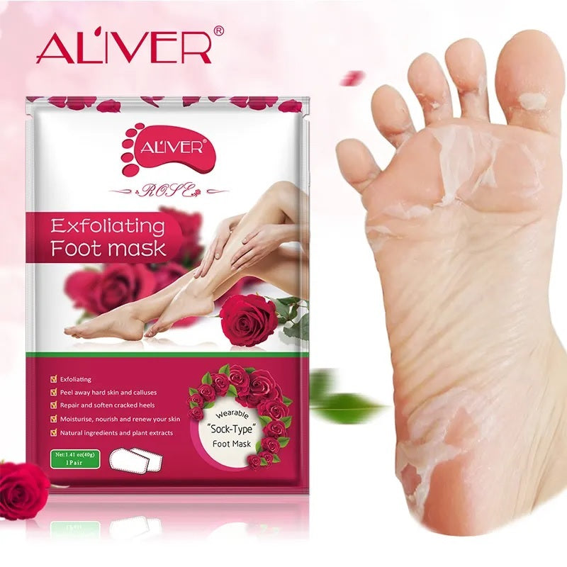 Masca exfolianta pentru picioare tip sosete Aliver Exfoliating Foot Mask