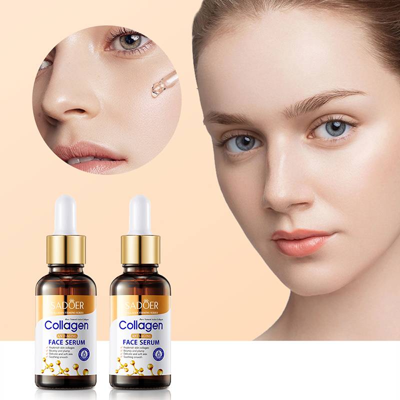 Ser anti-imbatranire cu Colagen si Acid Hialuronic, Sadoer Collagen Face Serum