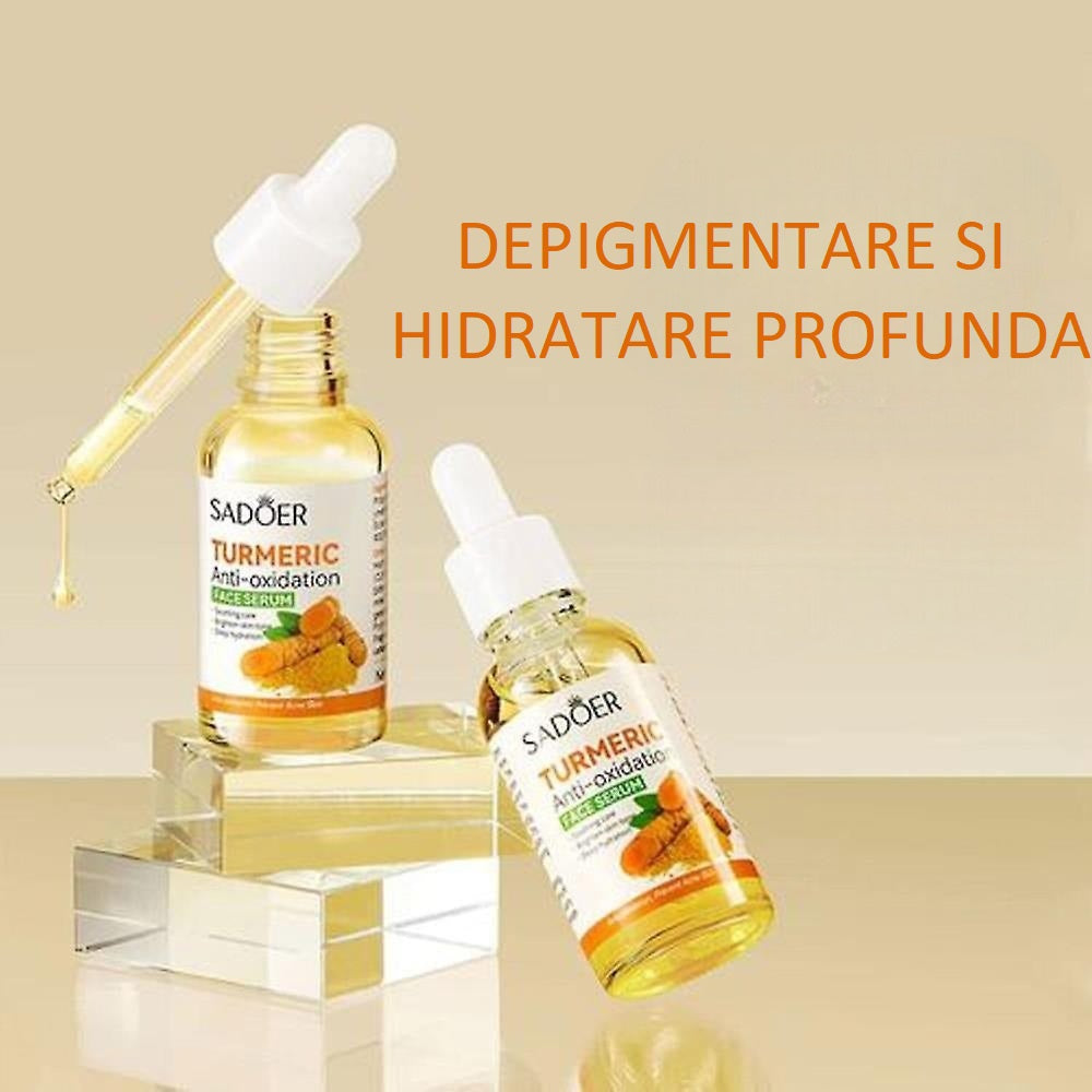 Ser cu turmeric impotriva petelor pigmentare si efect anti-imbatranire, Sadoer Turmeric Anti-Oxidation