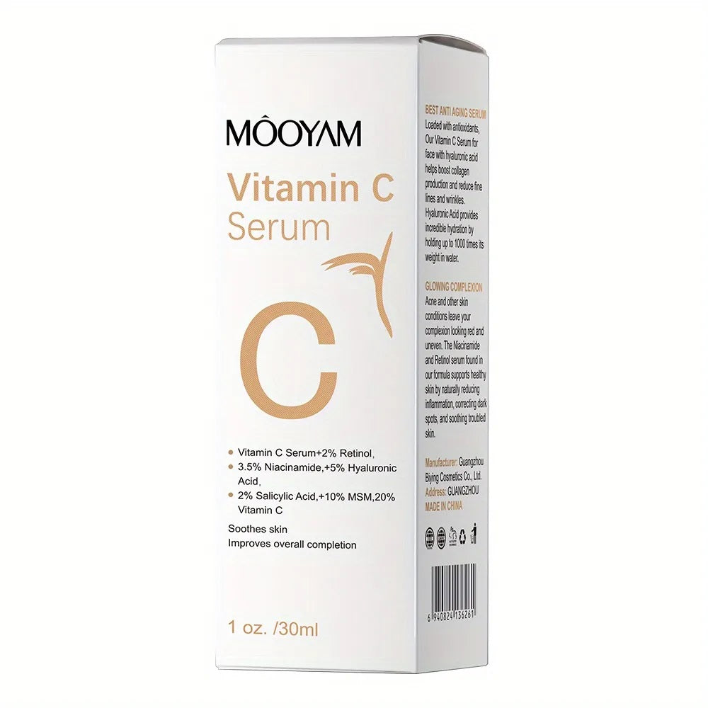 Ser Anti-Hiperpigmentare cu Vitamina C 20% Mooyam Vitamin C Serum