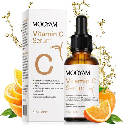 Ser Anti-Hiperpigmentare cu Vitamina C 20% Mooyam Vitamin C Serum