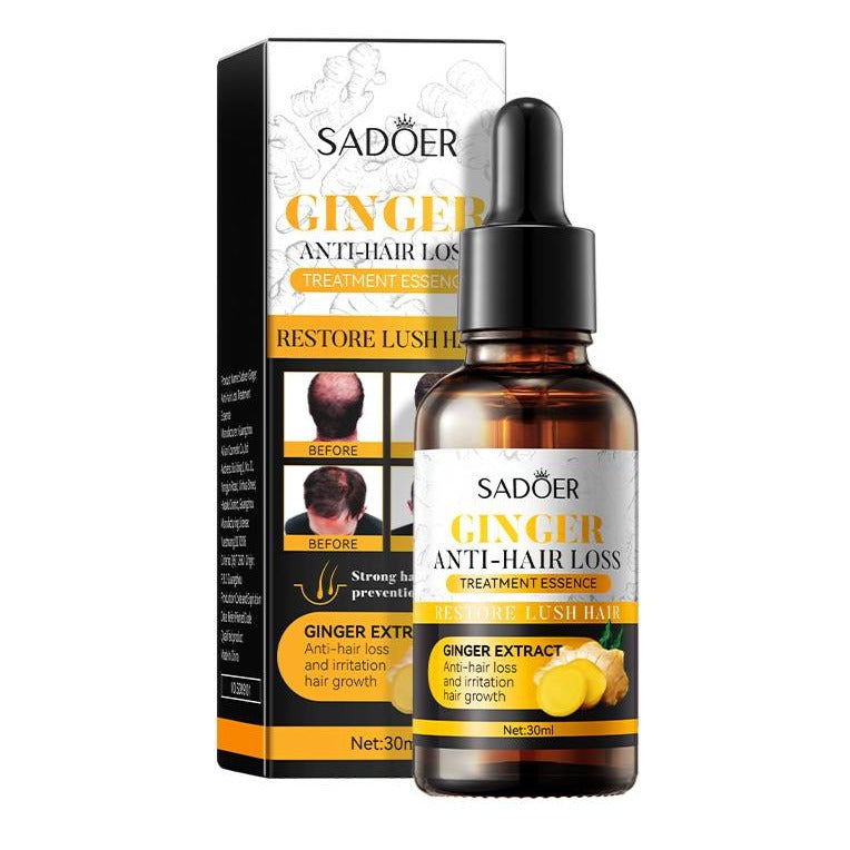 Ser pentru cresterea si regenerarea parului cu extract de ghimbir, Sadoer Ginger Anti-Hair Loss