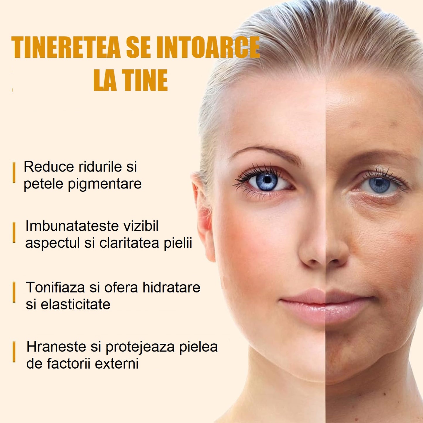 Ser anti-imbatranire cu Colagen si Acid Hialuronic, Sadoer Collagen Face Serum