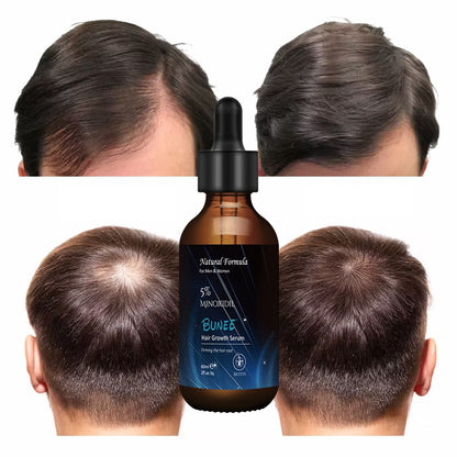 Ser pentru regenerarea parului Bunee Hair Growth Serum Biotin + Collagen + 5% Minoxidil