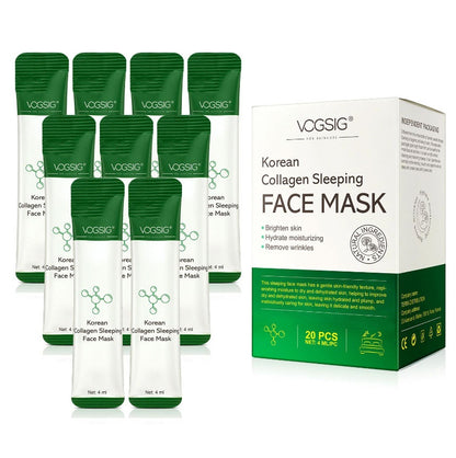 Set 20 Masti Faciale cu Colagen Vogsig Korean Face Mask