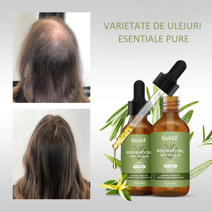 Ulei pentru regenerarea si cresterea parului Bunee Biotin Rosemary, 60ml