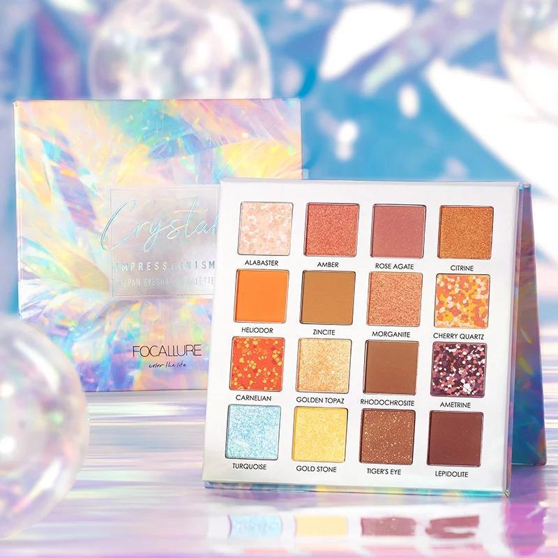 Paleta de farduri FOCALLURE Crystal Impressionum Palette