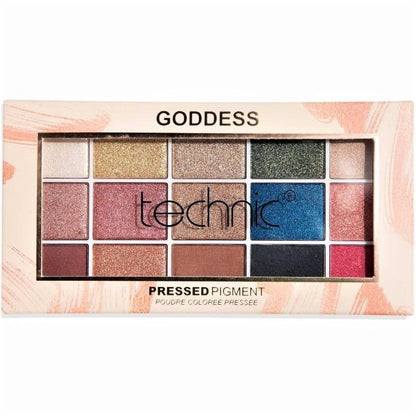 Paleta de farduri TECHNIC Goddess Pressed Pigment