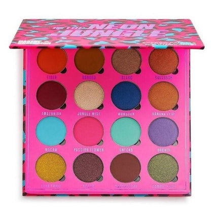 Paleta de farduri MAKEUP OBSESSION In The Neon Jungle Eyeshadow Palette