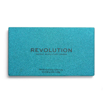 Paleta de farduri REVOLUTION Precious Stone Emerald Eyeshadow Palette