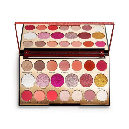 Paleta de farduri REVOLUTION Precious Stone Ruby Eyeshadow Palette