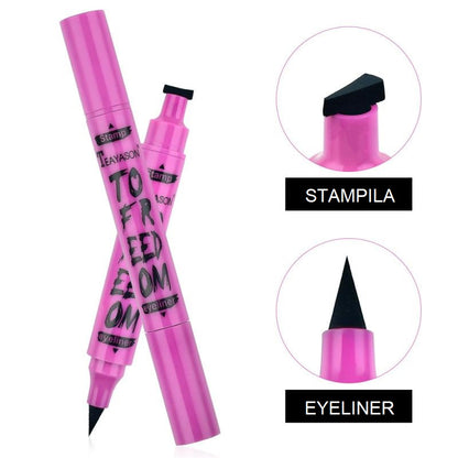 Eyeliner Lichid cu Stampila 2 in 1 Dragon Ranee