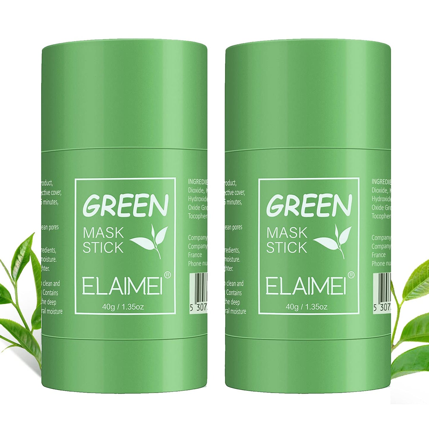 Masca Faciala Green Tea Mask Stick ELAIMEI