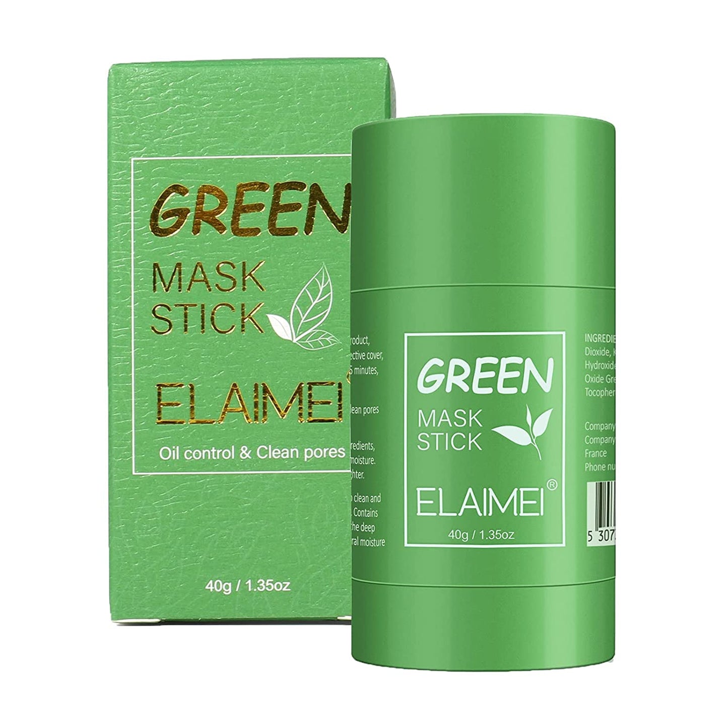 Masca Faciala Green Tea Mask Stick ELAIMEI