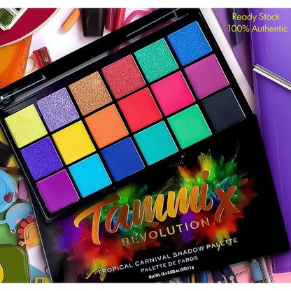 Paleta de farduri Revolution X Tammi Tropical Carnival Palette