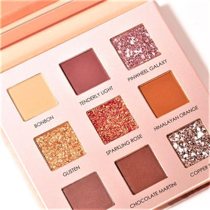 Paleta de farduri FOCALLURE 9 Pan Eyeshadow Palette-Sunrise