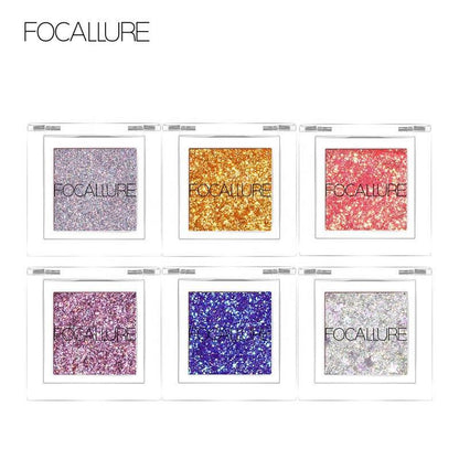 Glitter FOCALLURE Colorfulism Single Eyeshadow-05 Golden Petals