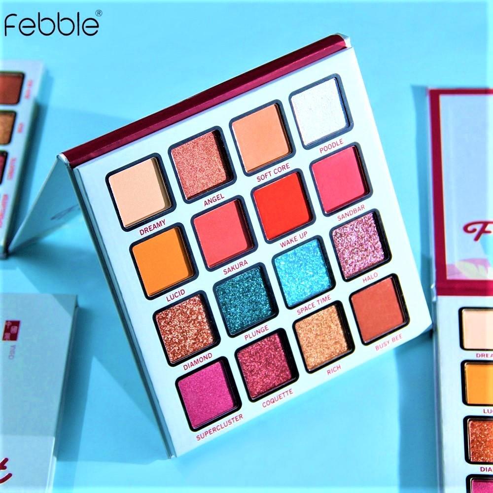 Paleta de farduri FEBBLE Face Paint Eyeshadow Palette