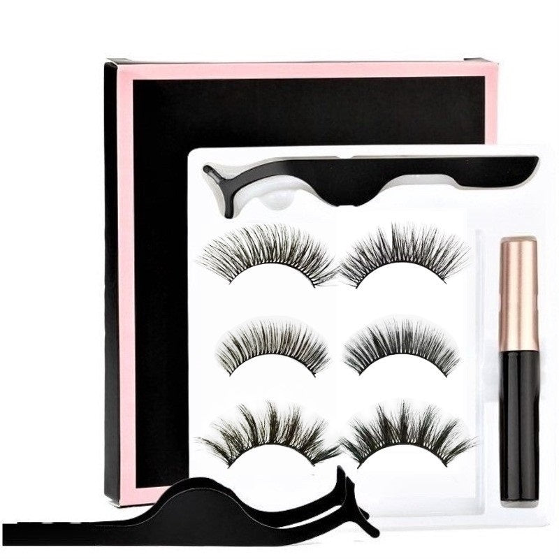 Set 3 Perechi de Gene False, Magnetice 3D, Profesionale, cu 5 Magneti si Tus Magnetic