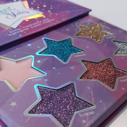 Paleta Glitter&Iluminator SUNKISSED Cosmic Stars Palette