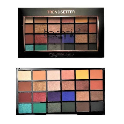 Paleta de farduri TECHNIC 24 Eyeshadows Palette -Trendsetter