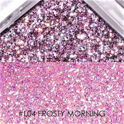 Glitter FOCALLURE Colorfulism Single Eyeshadow-04 Frosty Morning