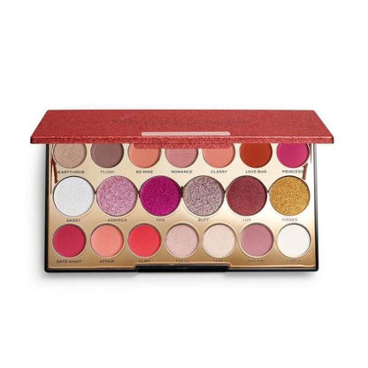 Paleta de farduri REVOLUTION Precious Stone Ruby Eyeshadow Palette