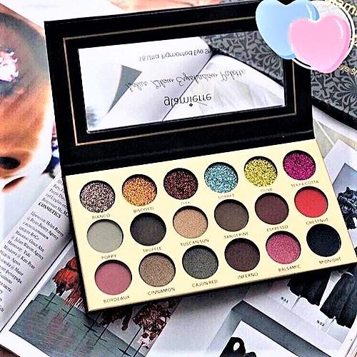 Paleta de farduri GLAMIERRE Solar Glow Eyeshadow Palette