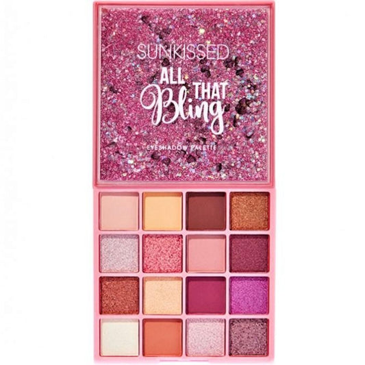 Paleta de farduri SUNKISSED All That Bling Eyeshadow Palette