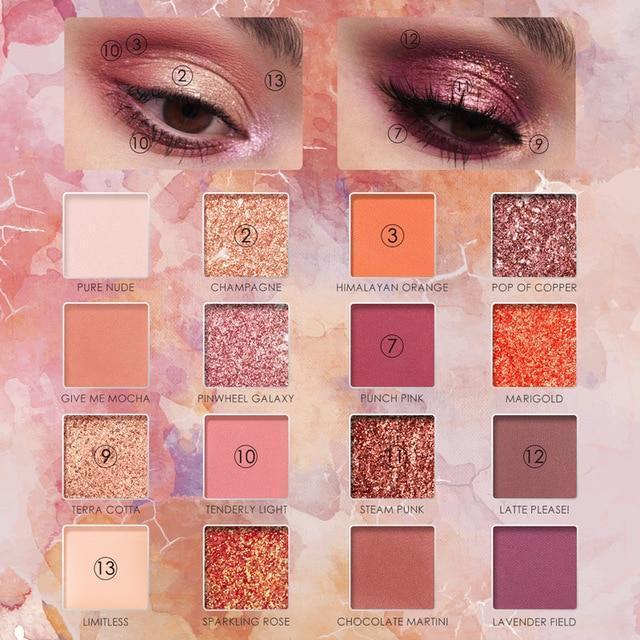 Paleta de farduri FOCALLURE Sunrise Impressionum Palette