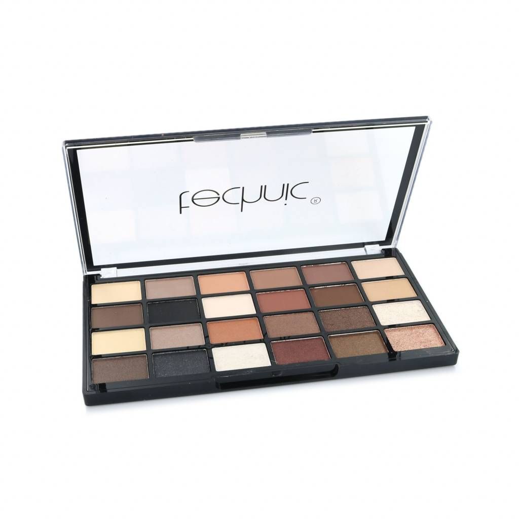 Paleta de farduri TECHNIC 24 Eyeshadows Palette-Brownie Points