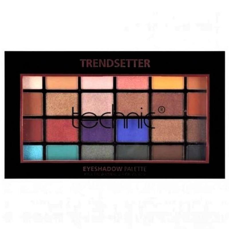 Paleta de farduri TECHNIC 24 Eyeshadows Palette -Trendsetter